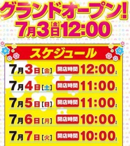 スケジュール